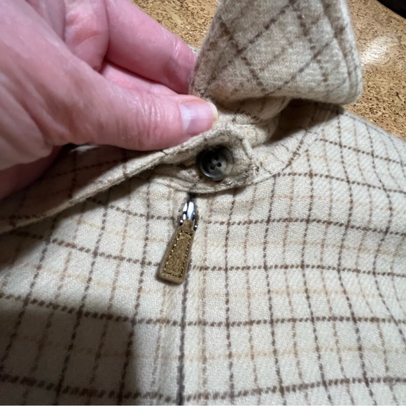 Lauren Ralph Lauren Wm’s Wool Plaid Zip Up Shirt Jacket Sz XS - Picture 8 of 13